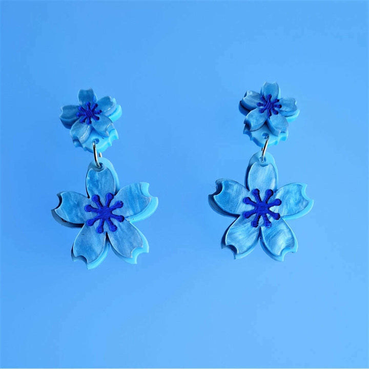 Spring Blossom Earrings by Cherryloco Jewellery 2