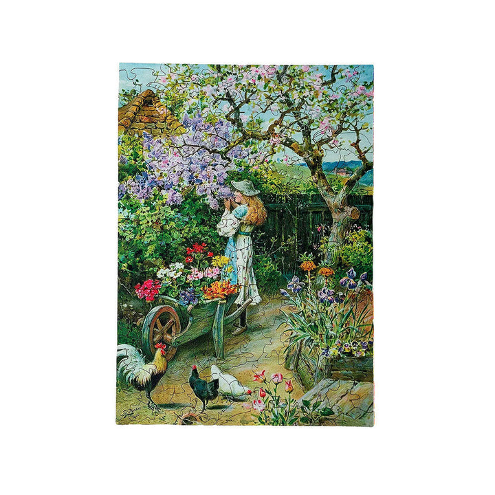 Spring Blossoms after William Stephen - Jigsaw Wooden Puzzle by Wizardi F07N9-22