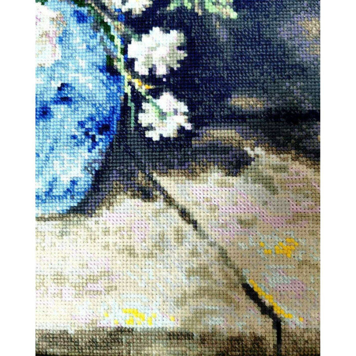 Spring Bouquet after P. A. Renoir's Painting R2137 Counted Cross Stitch Kit