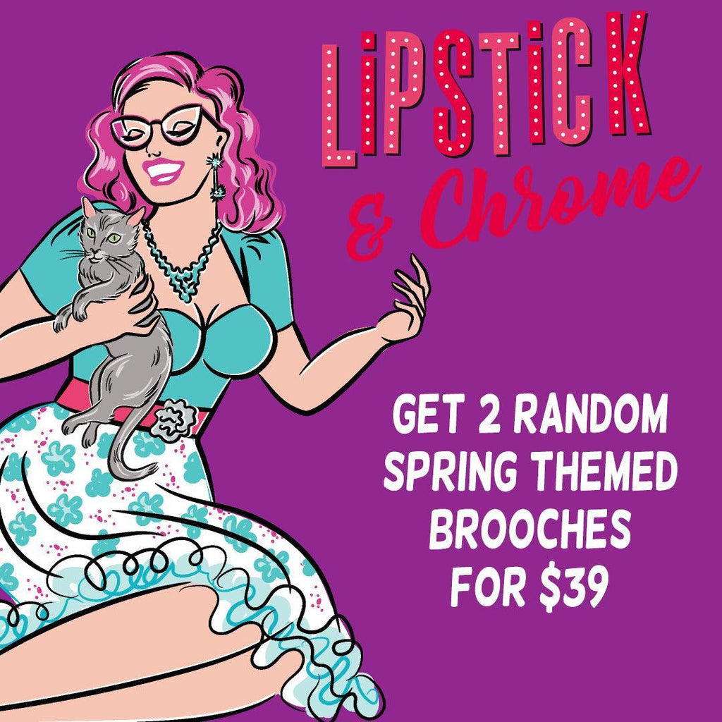 Spring Brooch Blind Box 2 for $39 - Quirks!