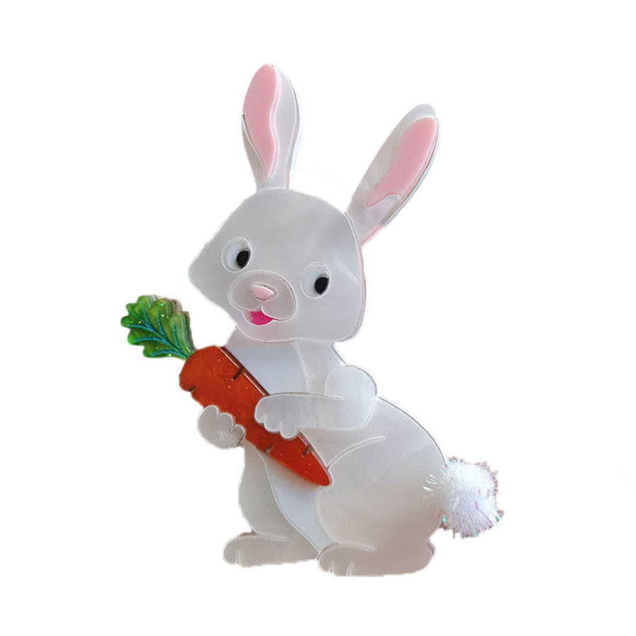 Spring Bunny Brooch by Cherryloco Jewellery - 11103 1