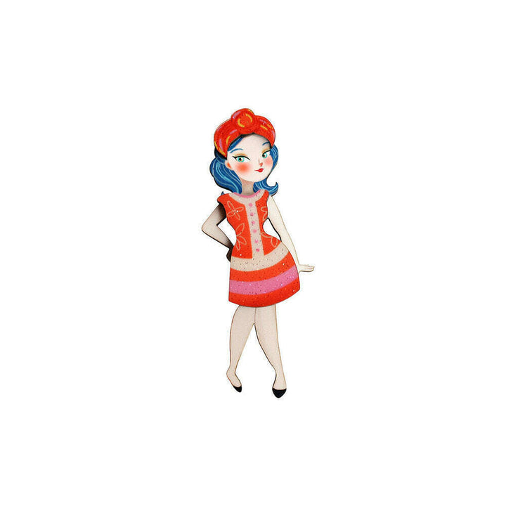 Spring Color Outfit Brooches by Laliblue 1
