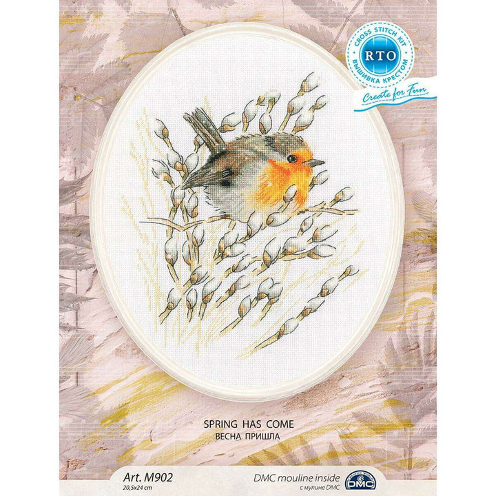 Spring has come M902 Counted Cross Stitch Kit
