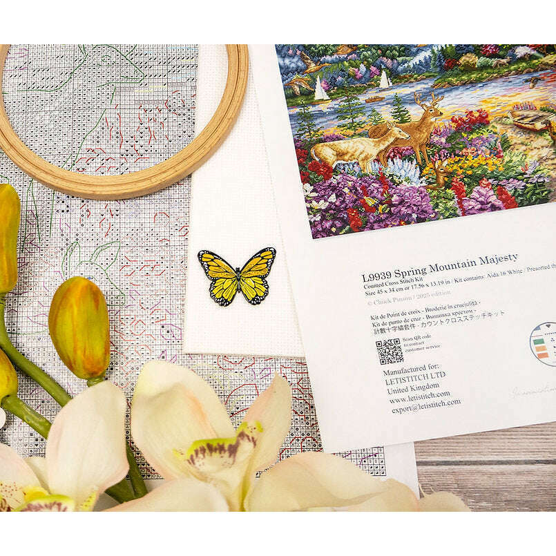 Spring Mountain Majesty L9939 Counted Cross Stitch Kit