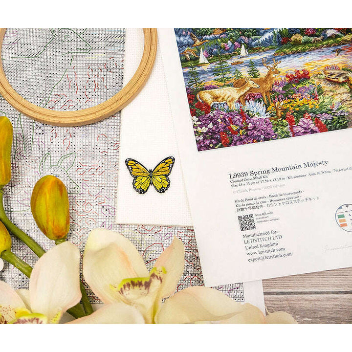 Spring Mountain Majesty L9939 Counted Cross Stitch Kit