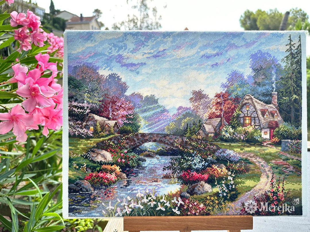 Springtime Glory K-233 Counted Cross-Stitch Kit