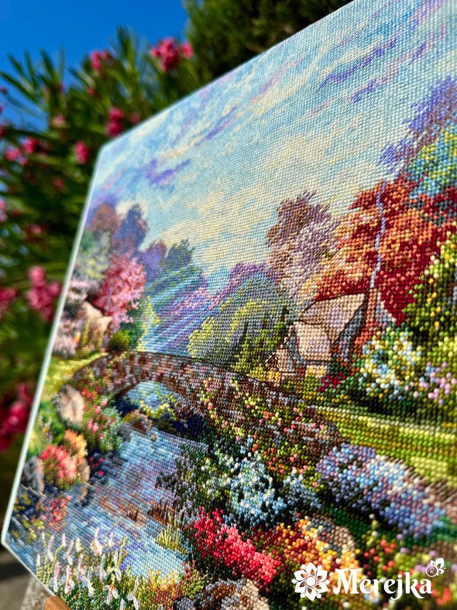 Springtime Glory K-233 Counted Cross-Stitch Kit