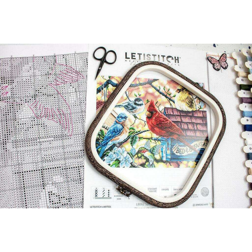 Springtime Songbirds L8062 Counted Cross Stitch Kit