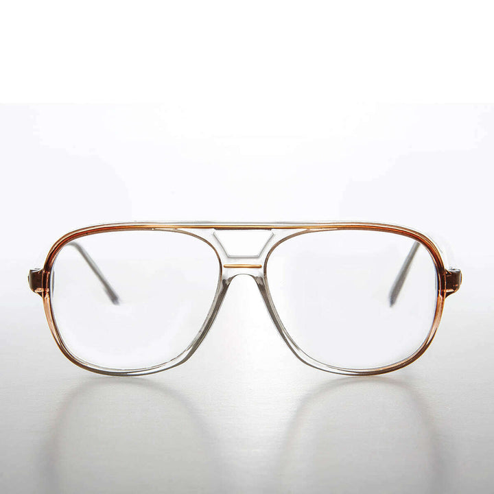 Square Retro Aviator Reading Glasses - Billy