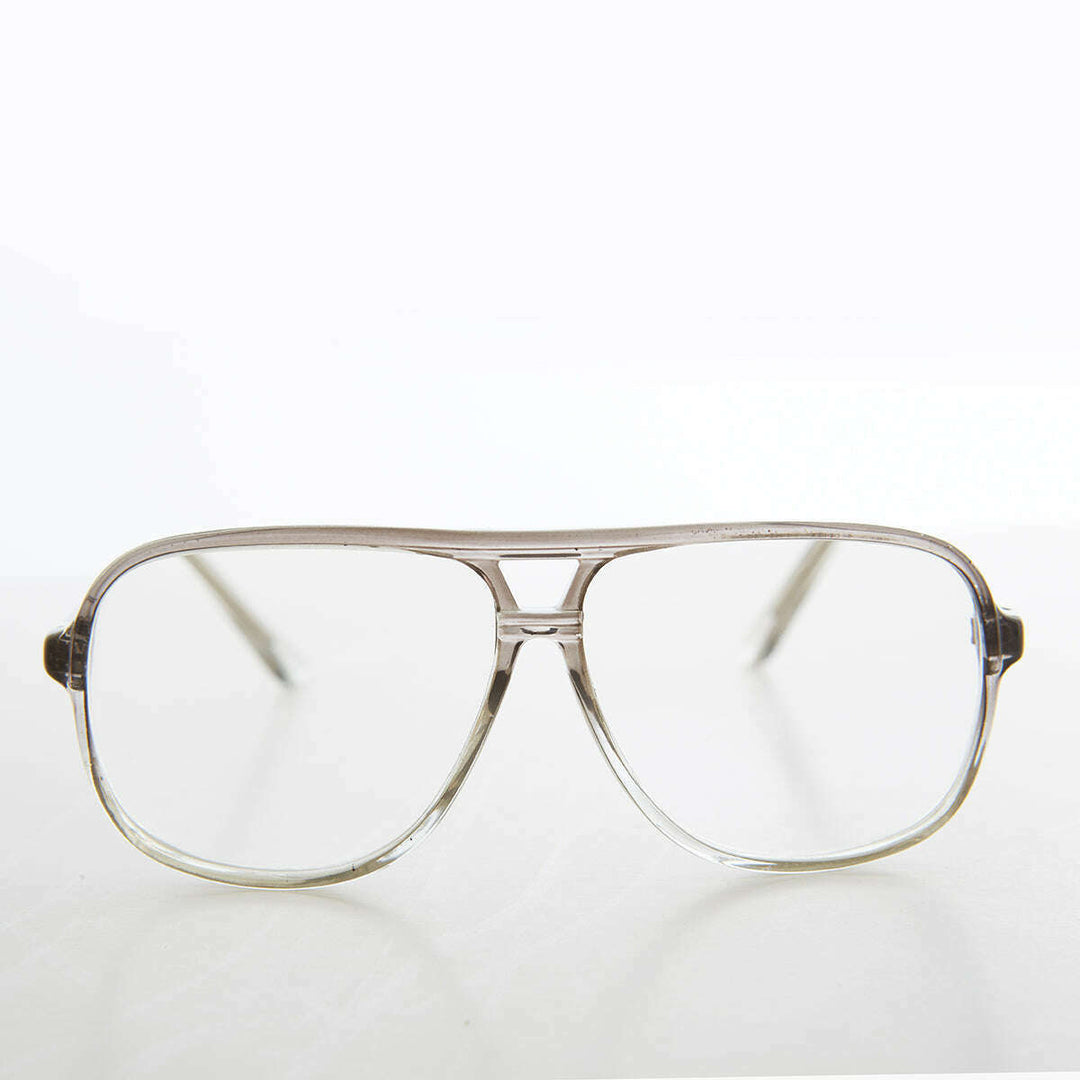 Square Retro Aviator Reading Glasses - Hux