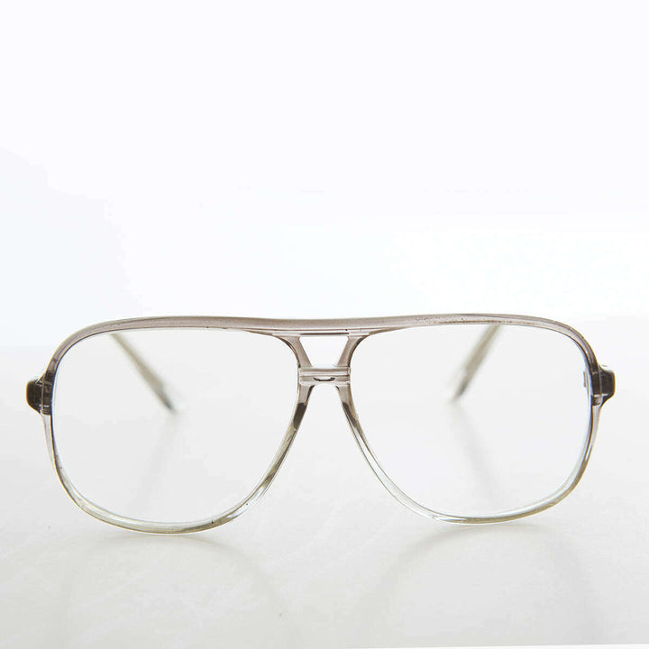 Square Retro Aviator Reading Glasses - Hux