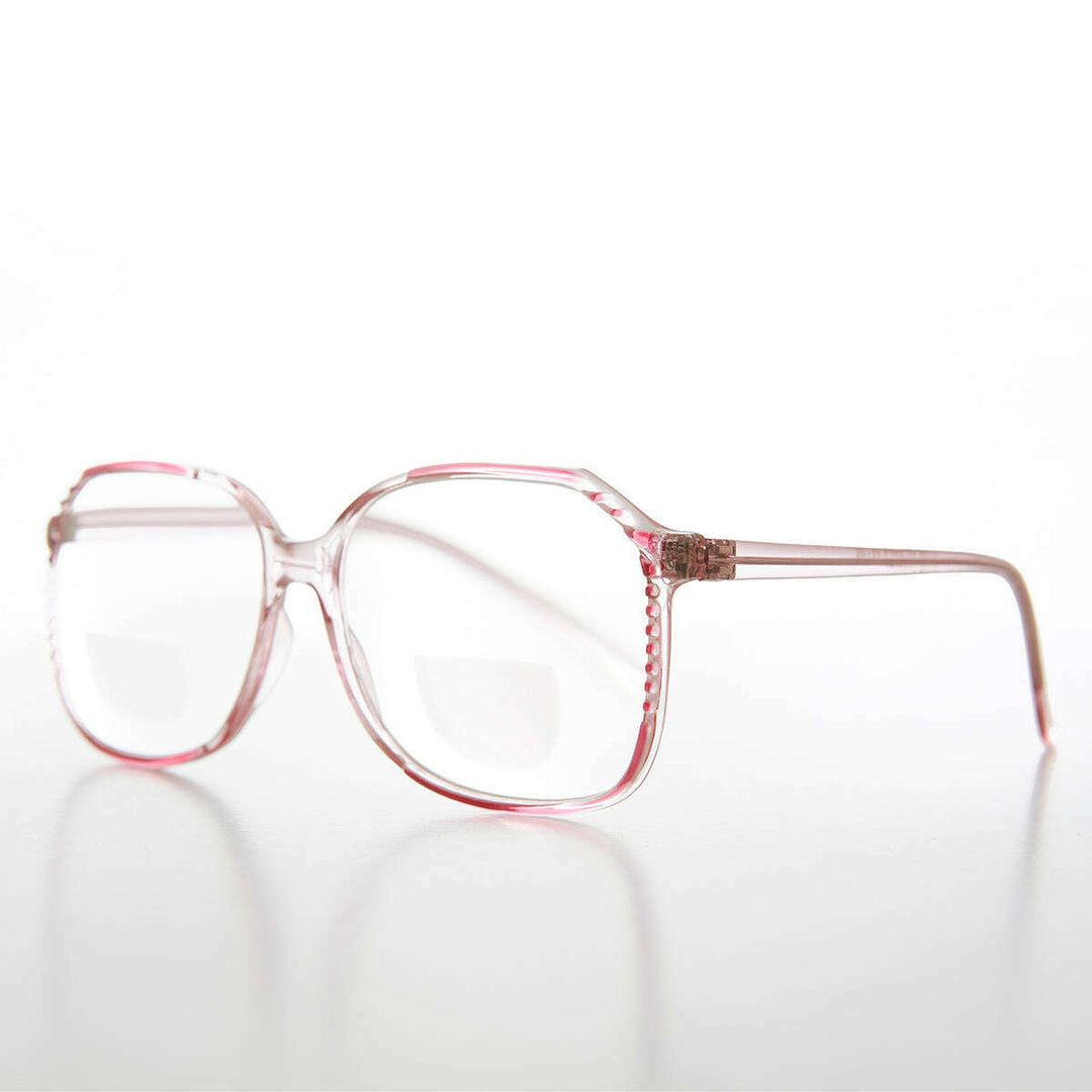 Square Retro Optical Quality Bifocal Reader - Wang