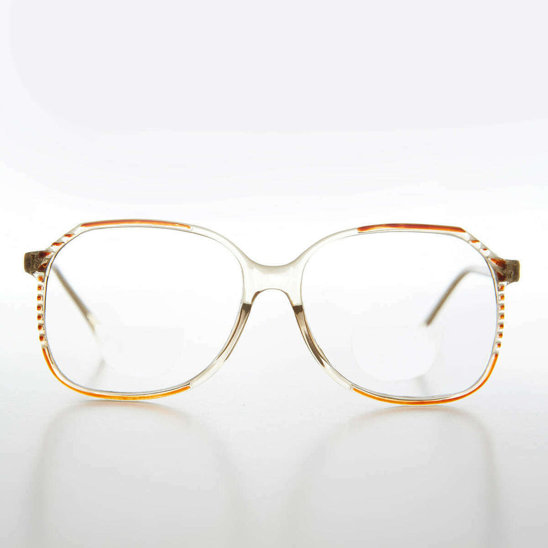 Square Retro Optical Quality Bifocal Reader - Wang