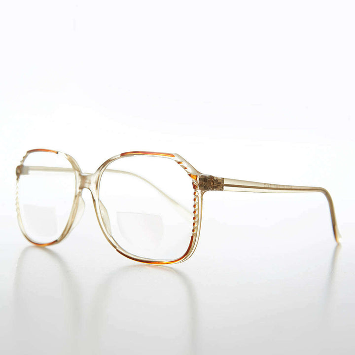 Square Retro Optical Quality Bifocal Reader - Wang