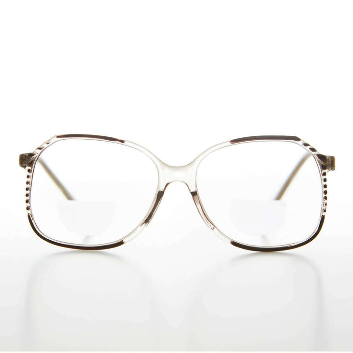 Square Retro Optical Quality Bifocal Reader - Wang