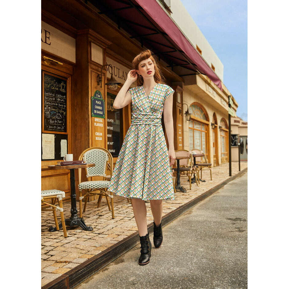 Squiggly Greta Dress