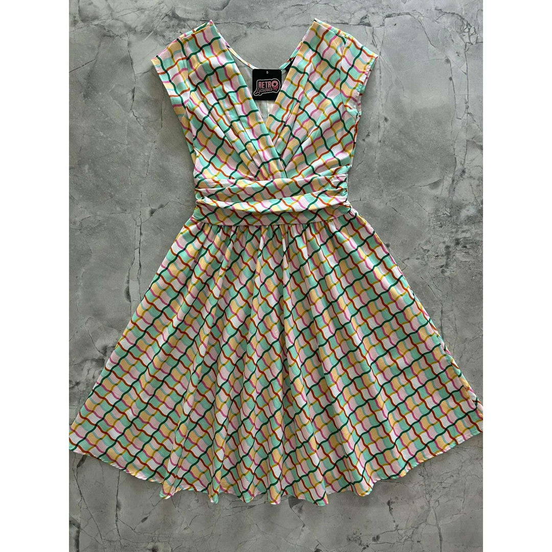 Squiggly Greta Dress