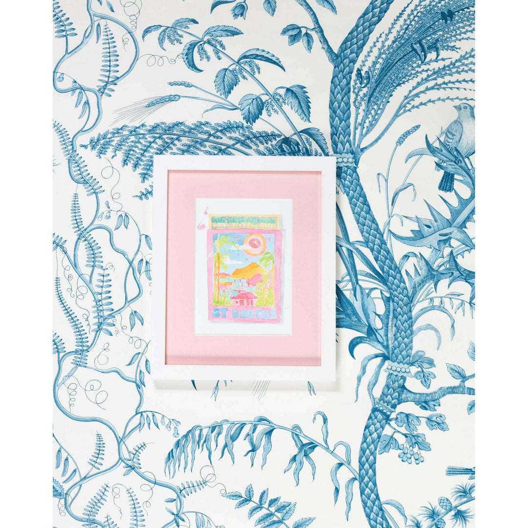 St. Barths Matchbook Art Print