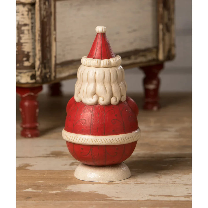 St. Nick Jolly Jar by Johanna Parker for Bethany Lowe - Quirks!