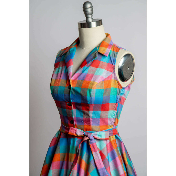 Staci Dress- Rainbow Sherbet