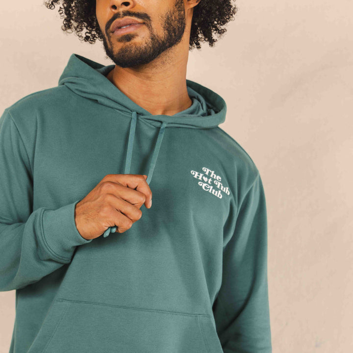 The Spruced Up | Green Sexy Terry™ Men’s Lounge Hoodie