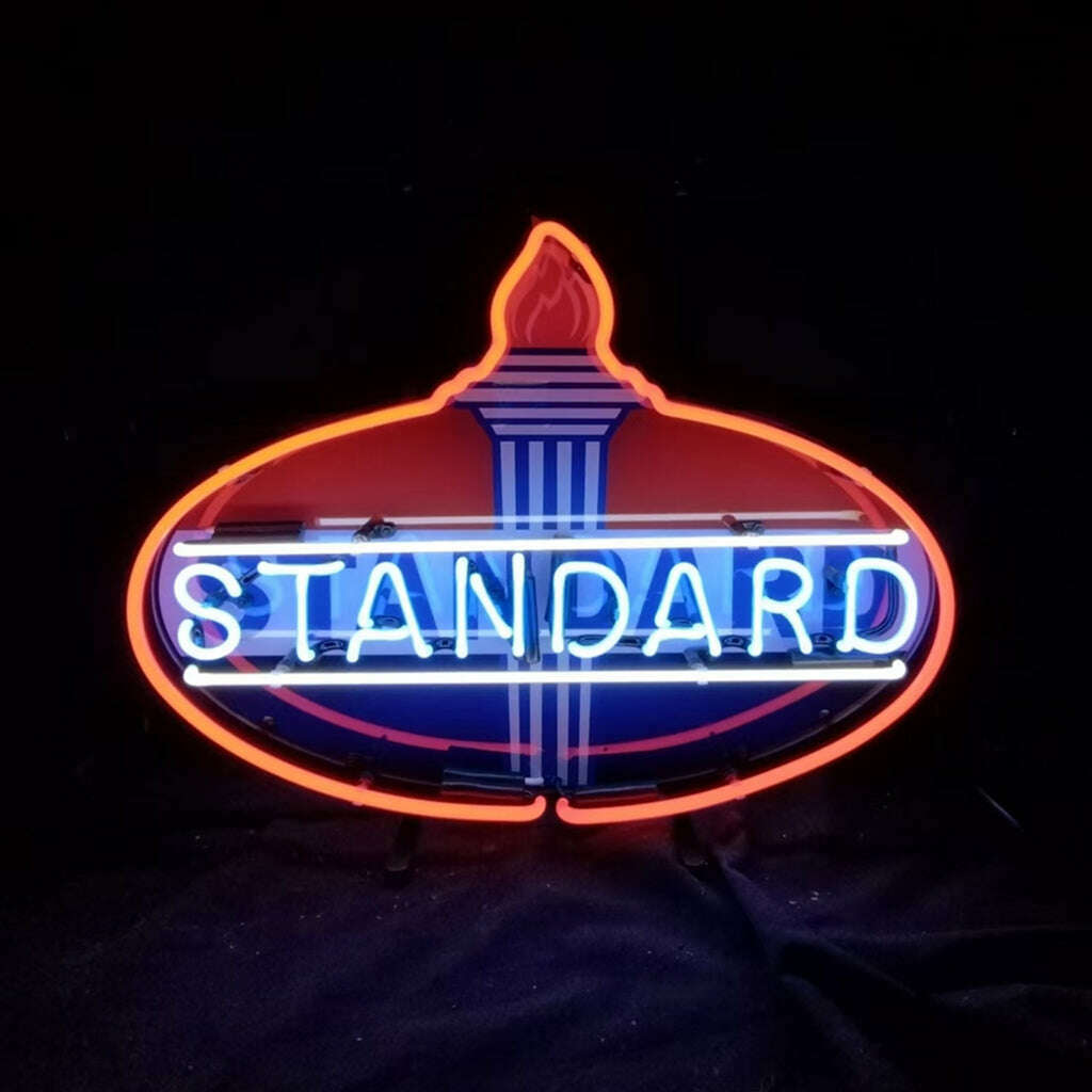Standard Gasoline Torch Neon Signs Light