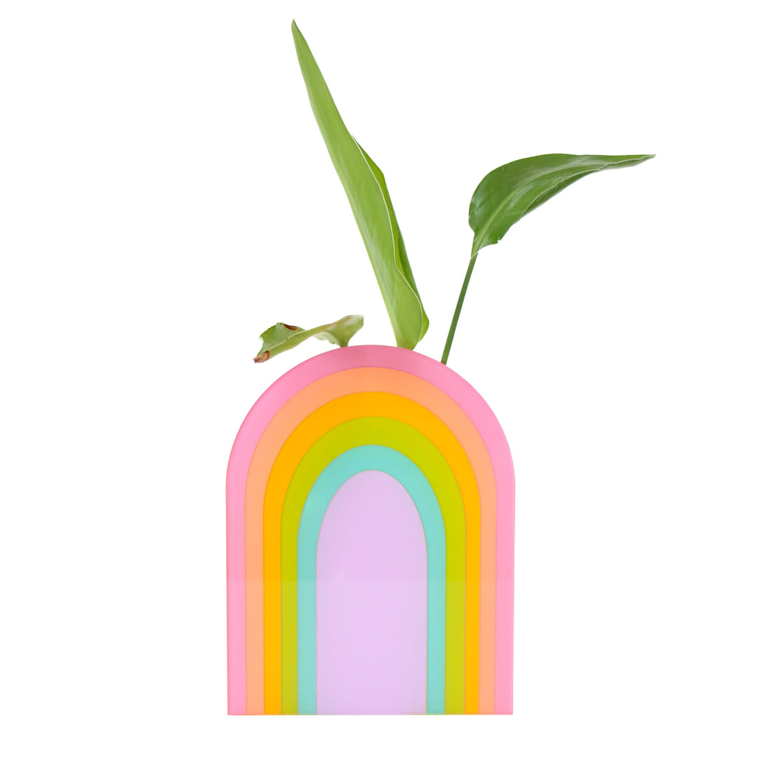 Pastel Rainbow Standing Propagation Planter