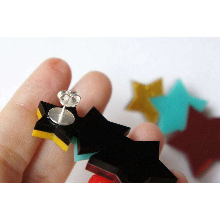 Star Earrings by Laliblue