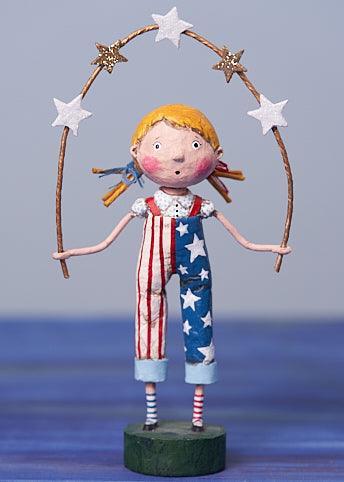 Star Spangled Patriotic Figurine by Lori Mitchell - Quirks!