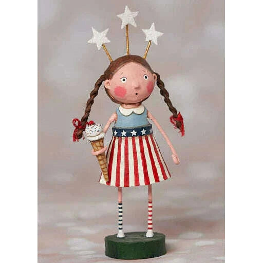 Stars, Stripes & Sprinkles Lori Mitchell Figurine – view 3