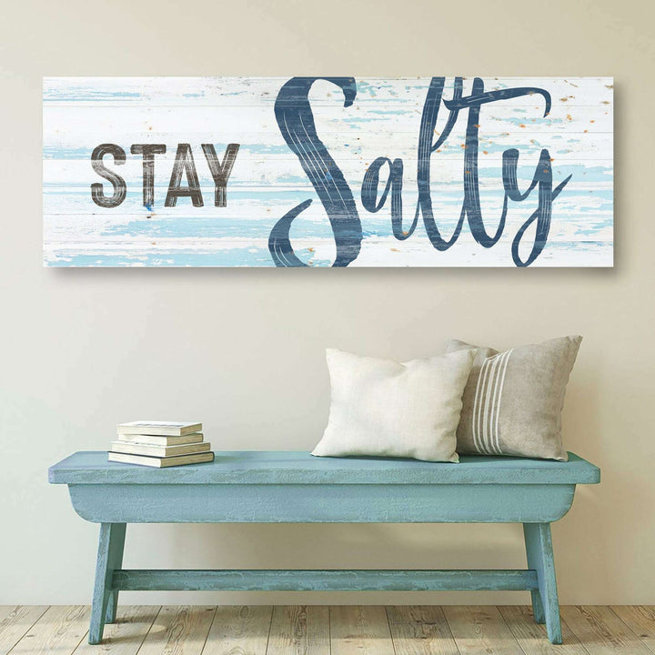 Stay Salty Coastal Sign IX