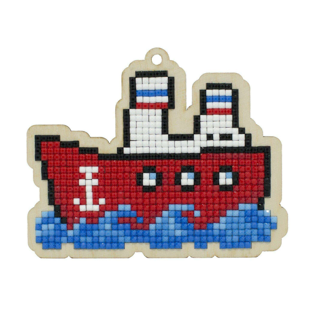 Steamboat WWP415 Diamond Painting on Plywood Kit