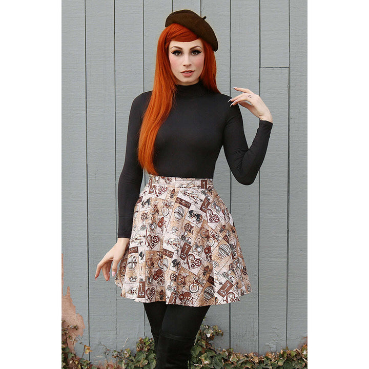 Steampunk Skater Skirt - Small only