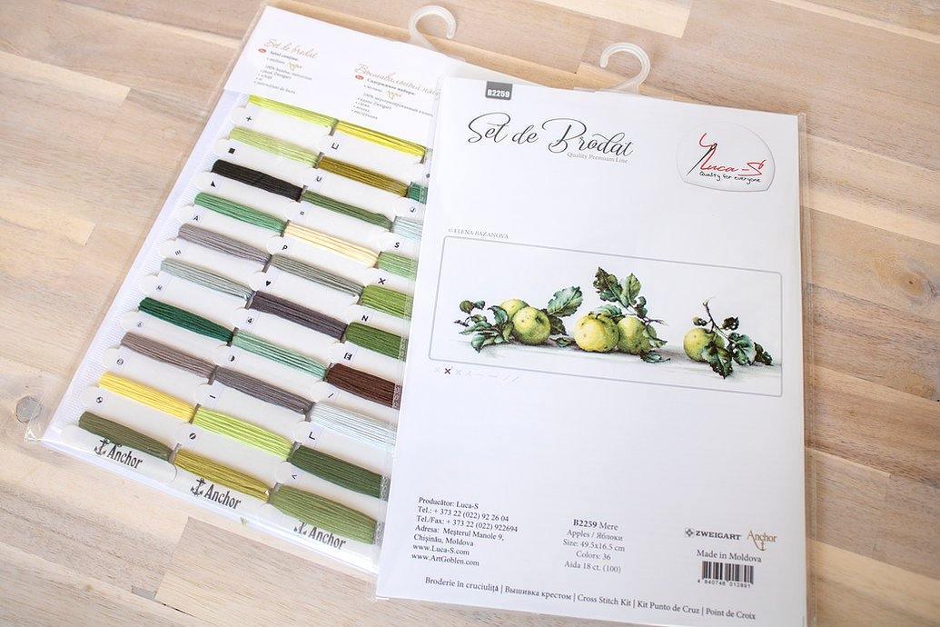 Still Life with apples B2259L Counted Cross-Stitch Kit