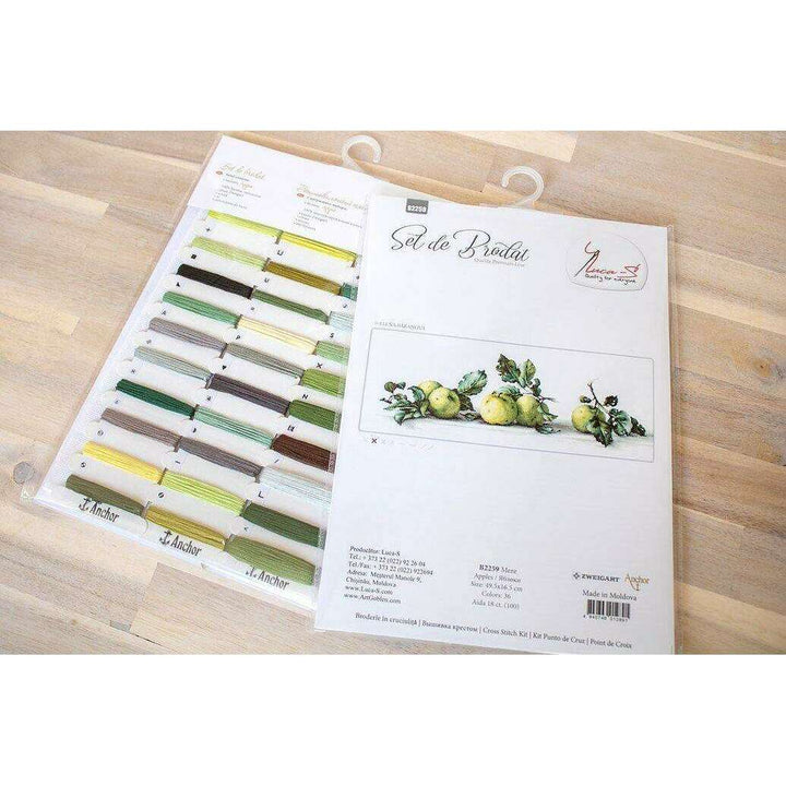 Still Life with apples B2259L Counted Cross-Stitch Kit