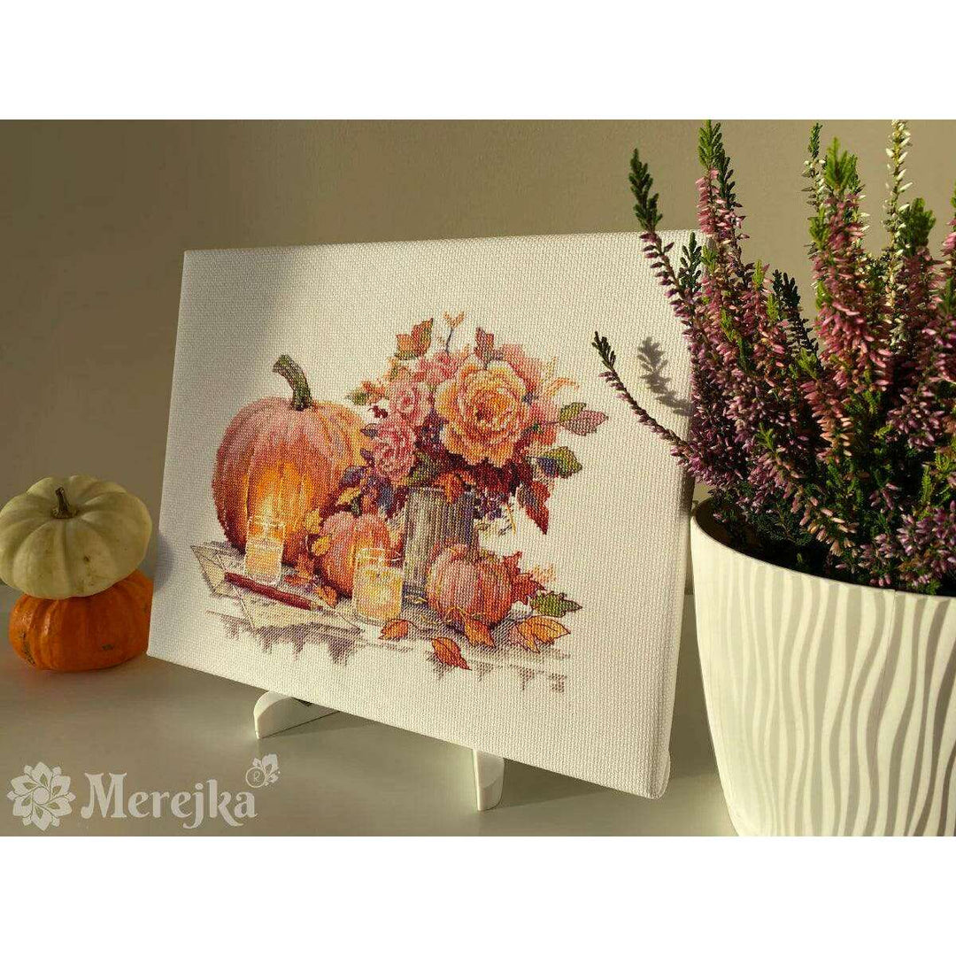 Still Life with Pumpkins K-241A Counted Cross-Stitch Kit