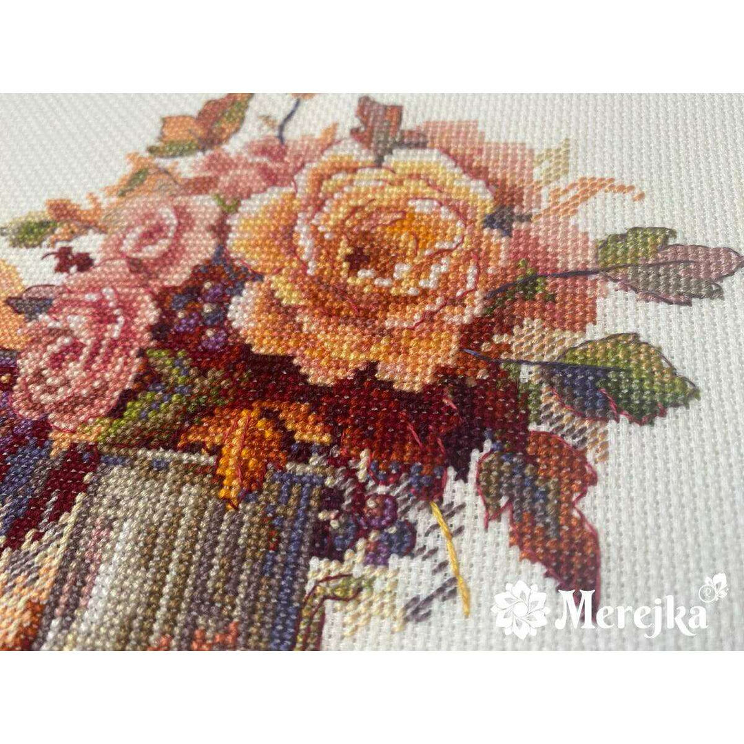 Still Life with Pumpkins K-241A Counted Cross-Stitch Kit