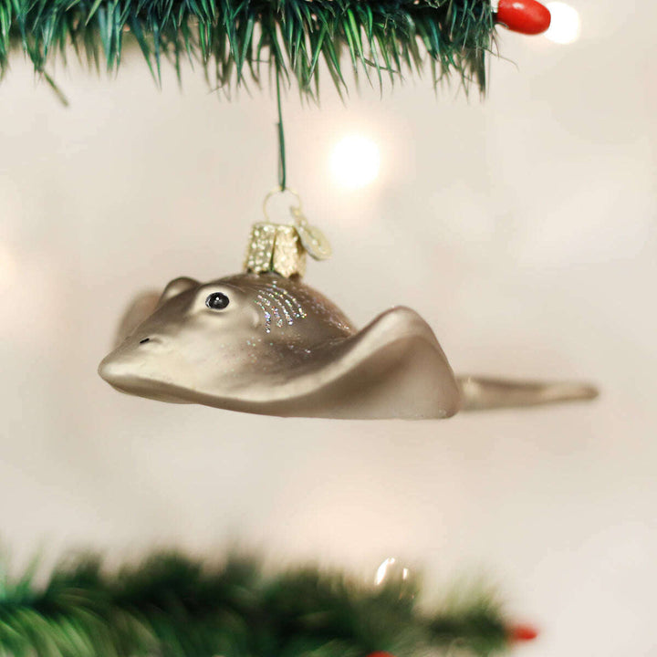 Old World Christmas Stingray Blown Glass Ornament