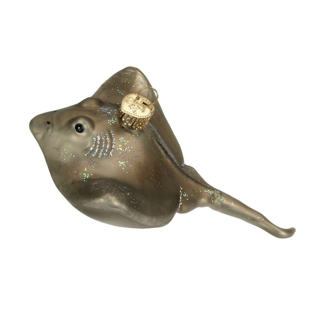Old World Christmas Stingray Blown Glass Ornament