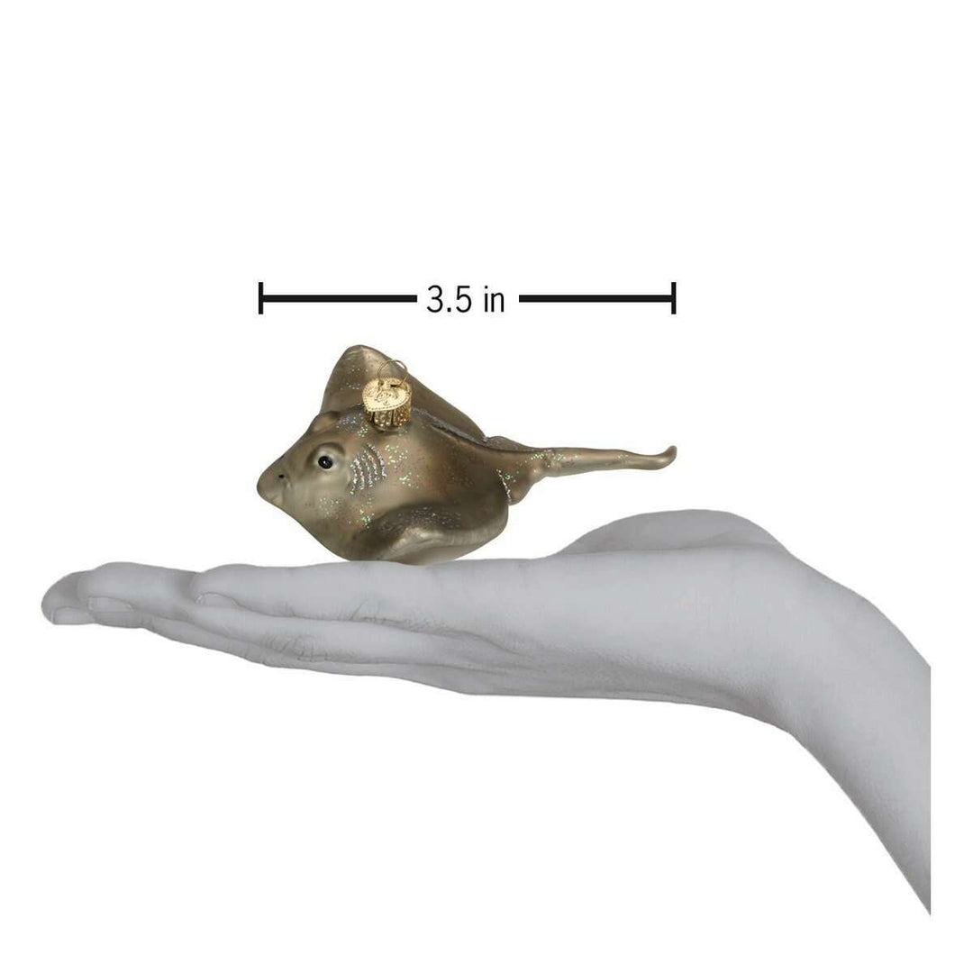 Old World Christmas Stingray Blown Glass Ornament