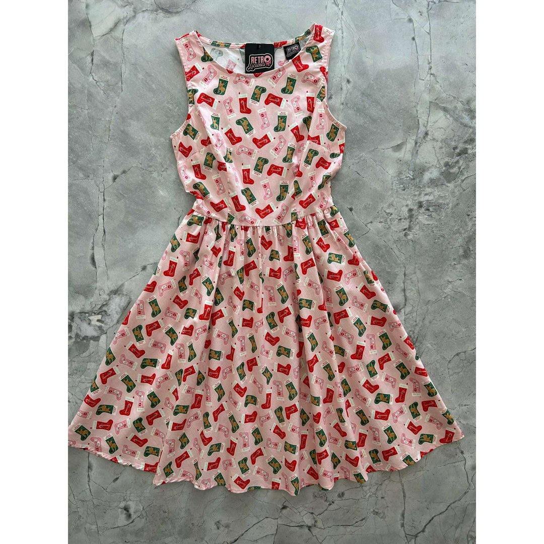 Stockings Vintage Dress - Medium only