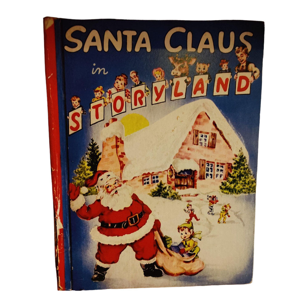 Storyland Christmas Book Cover Wood Cutouts by Sawmill Shop