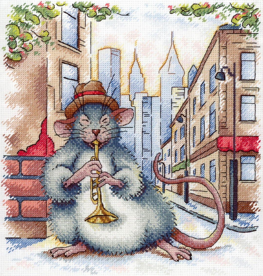 Street Jazz SNV-698 Counted Cross Stitch Kit