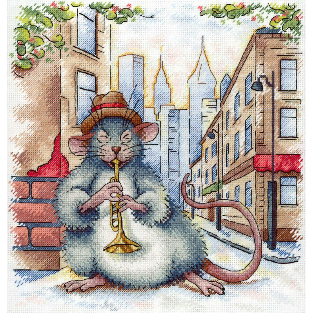 Street Jazz SNV-698 Counted Cross Stitch Kit