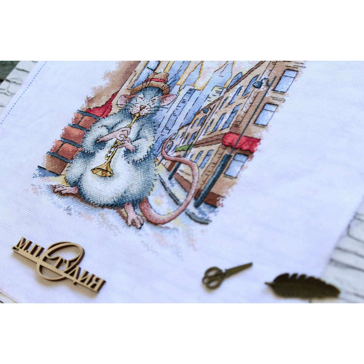 Street Jazz SNV-698 Counted Cross Stitch Kit