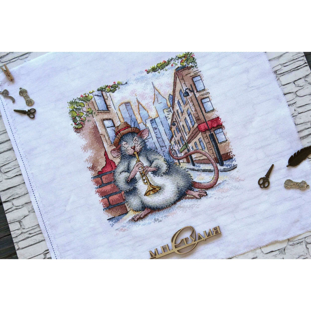 Street Jazz SNV-698 Counted Cross Stitch Kit
