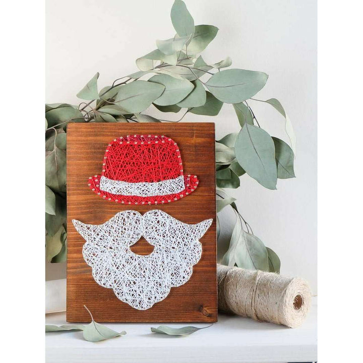String Art DIY Kit - Red Hat. Wizardi Craft Kit F07-M12-6-DHACE13249
