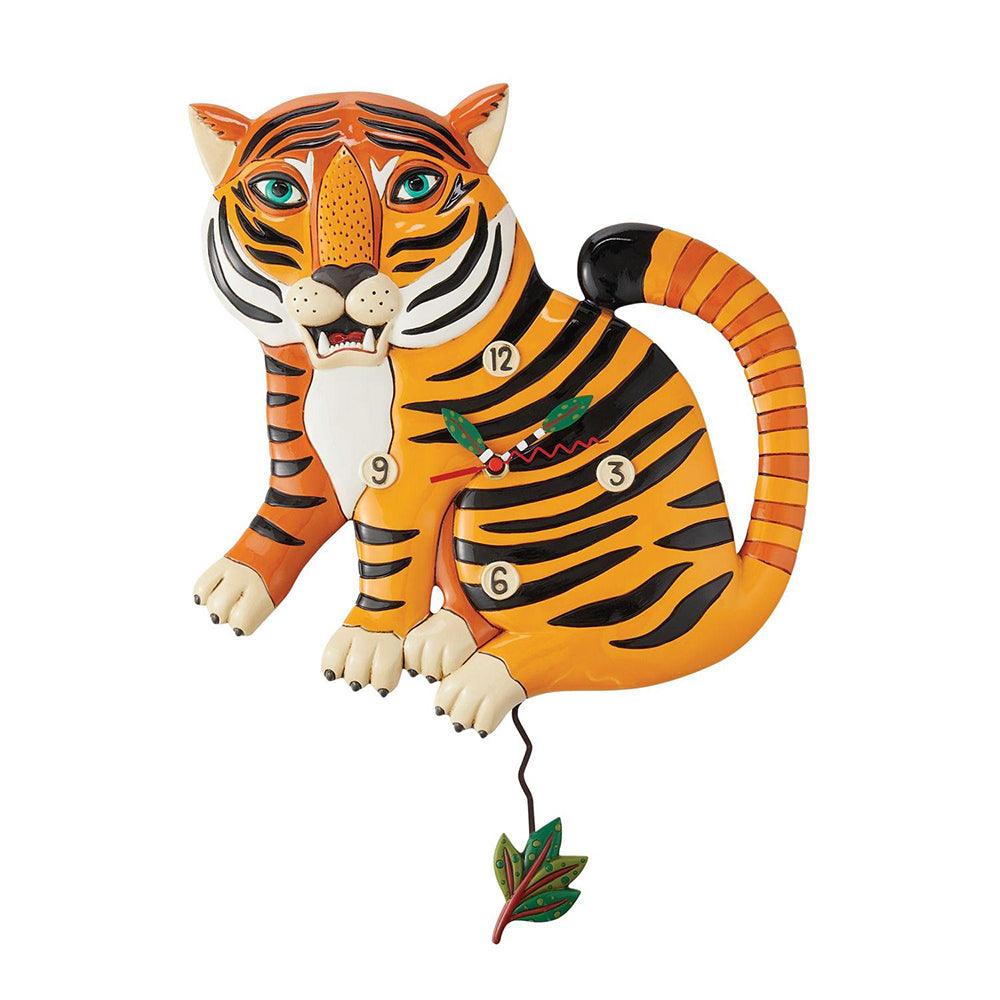 Stripes The Tiger Wall Clock by Allen Designs - Quirks!