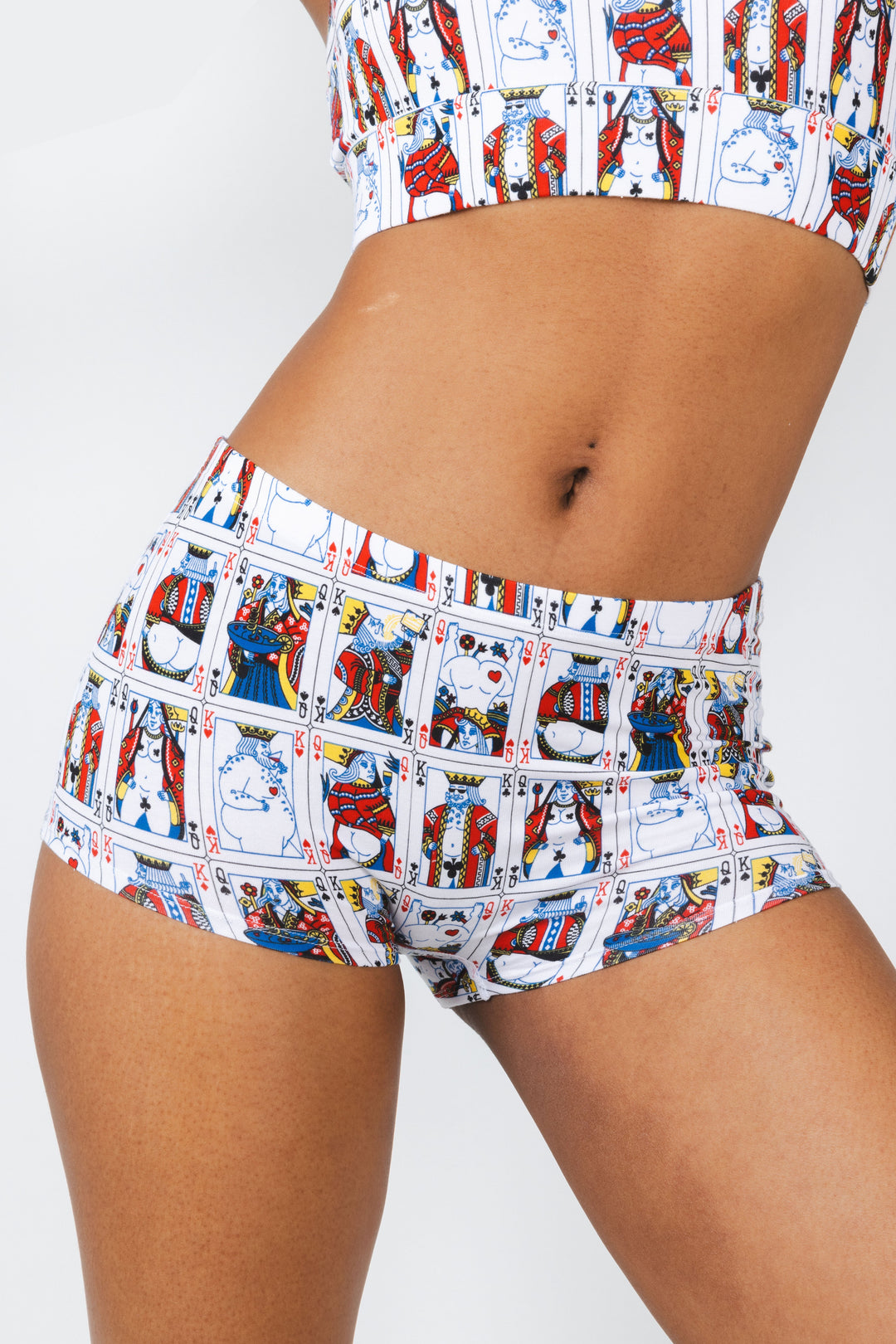The Strip Poker | Playing Cards Modal Boyshort Underwear