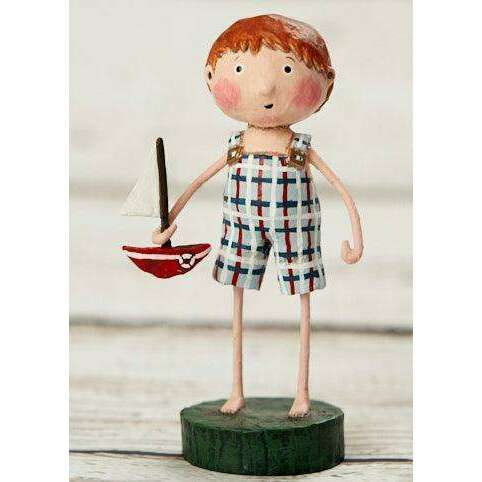 Stuart's Sailboat Lori Mitchell Figurine – view 3